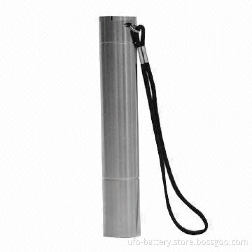 Power Bank with LED Flashlight and Red Alarm Lamp, 2,600mAh Capacity, 5-6 Hours Charging Time